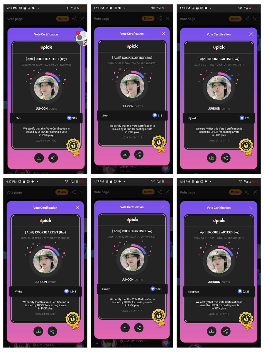 KPOP IDOL VOTE tweet media