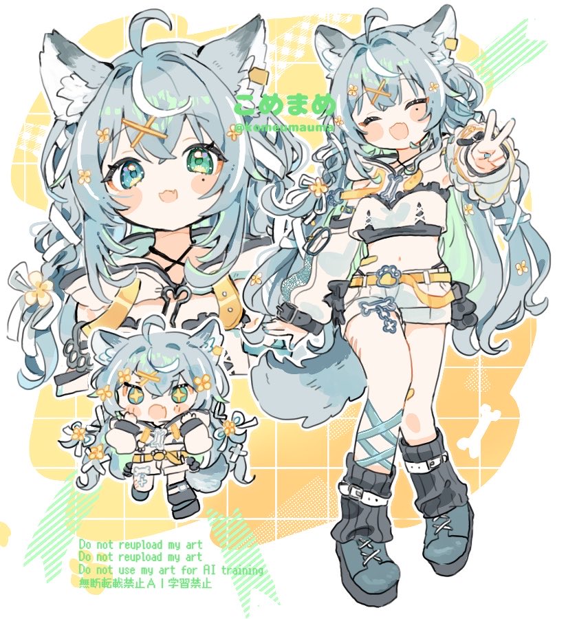 「リクエストありがとうございました #skeb」|こめまめ🍙のイラスト