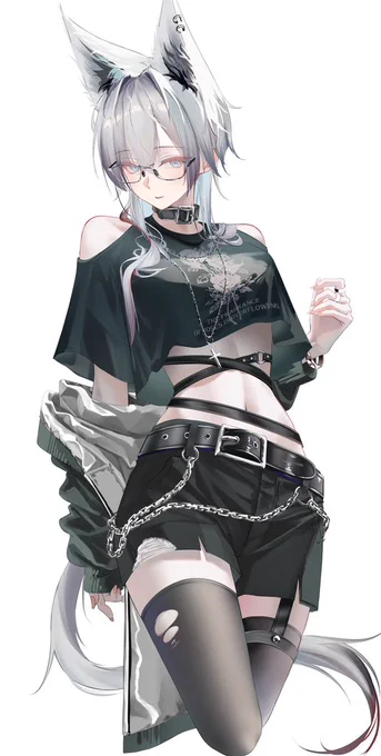 狼ちゃんまとめ次はどんな衣装を着せようかな