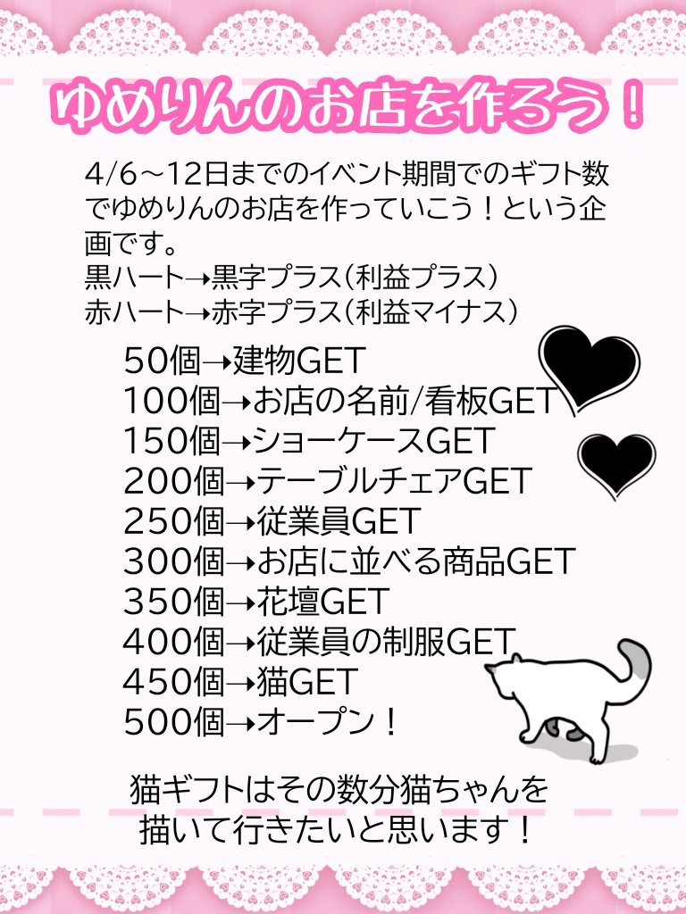 -Yume-🌛🌸1日店長イベント中🔥🐈‍⬛ tweet media