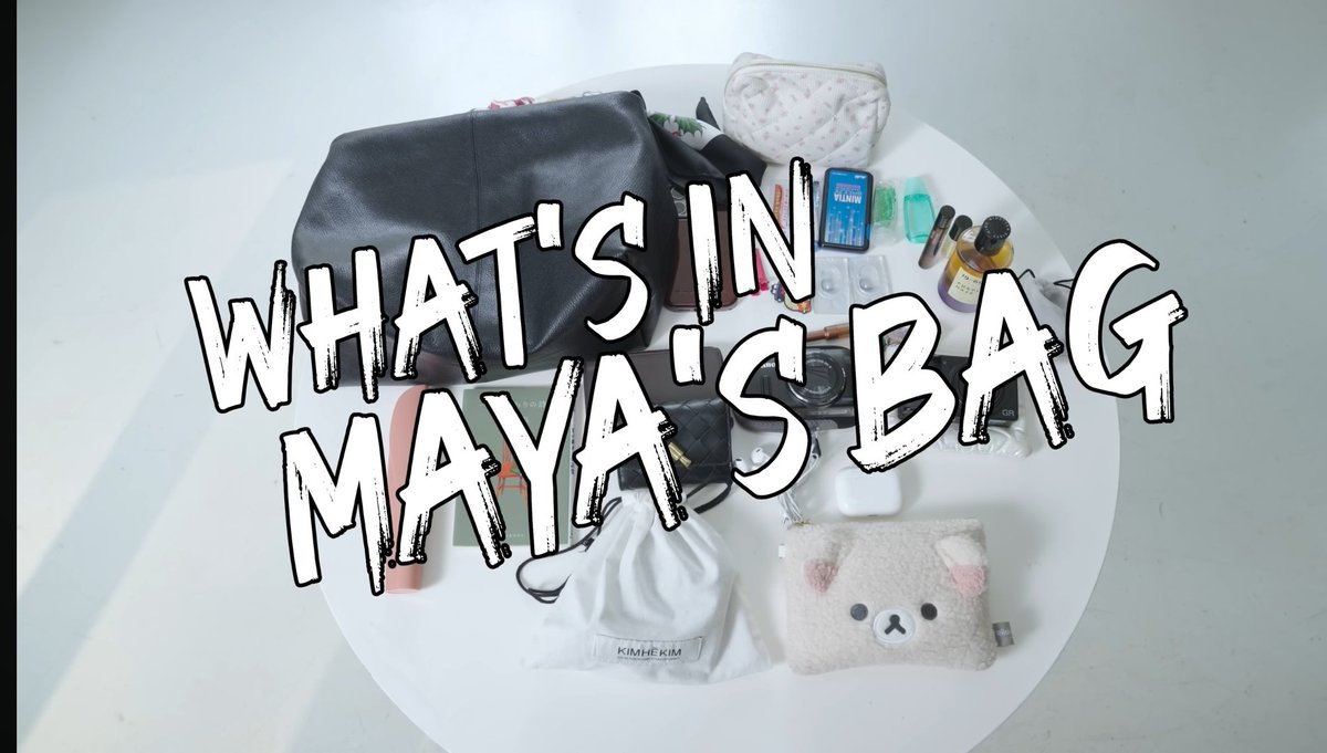 にしても荷物めっっちゃ多いなww絶対にずんどこ重いでしょうに😂

でも自分も全く同じで荷物重くなりがちだからわかりみが深ーい
#MAYA 
#NiziU #HappyMAYAday #THE_Day_of_MAYA