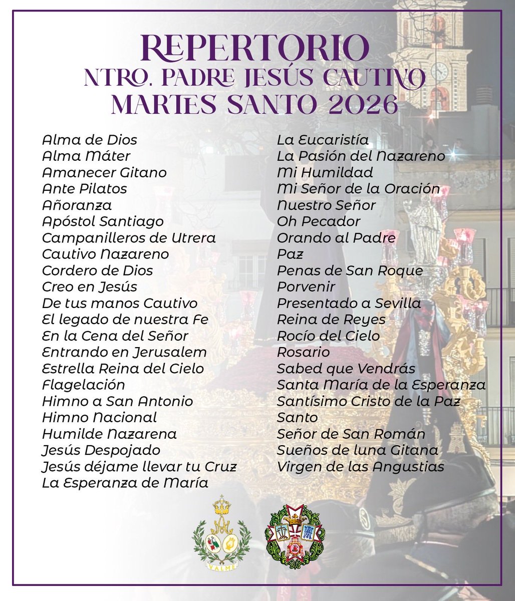 Hdad del Amor, Jerez tweet media