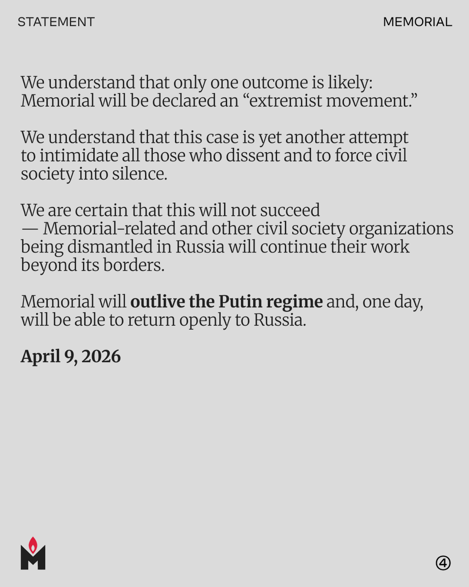 Memorial in English tweet media