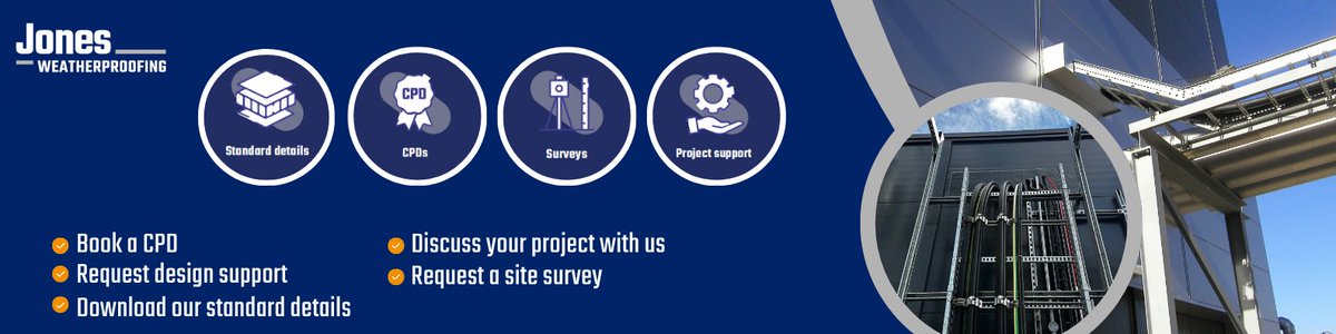 JonesWeathering's tweet photo. ✔️ Early-stage surveys 
✔️ Design guidance 
✔️ Professional installation 
✔️ Ongoing support

We collaborate closely with project teams to deliver reliable, high-performance liquid weatherproofing solutions.

See how we can support your next project -> https://t.co/nVCuWKw3N4 https://t.co/fr70PbBT37
