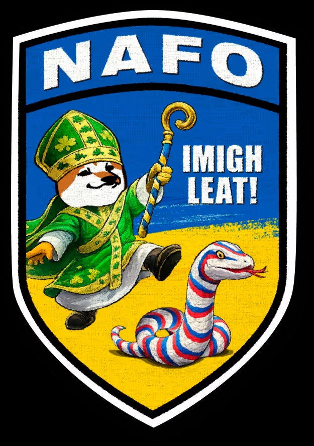 69thSB's tweet image. 🇮🇪🫡 Fellas, FINAL PUSH for the Irish Battalion: Imigh Leat!

93% funded (€19,137.61 / €20,500) — we’re just steps away from delivering a NAFO Bus 3.0 to the 118th Brigade🇺🇦

🔗 Join this campaign: help99.co/patches/irish-…

One last effort and it’s done! 🔥