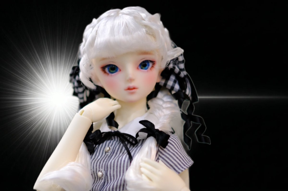 気付いちゃった祈叶ちゃん🪞

#うちのこかわいい
