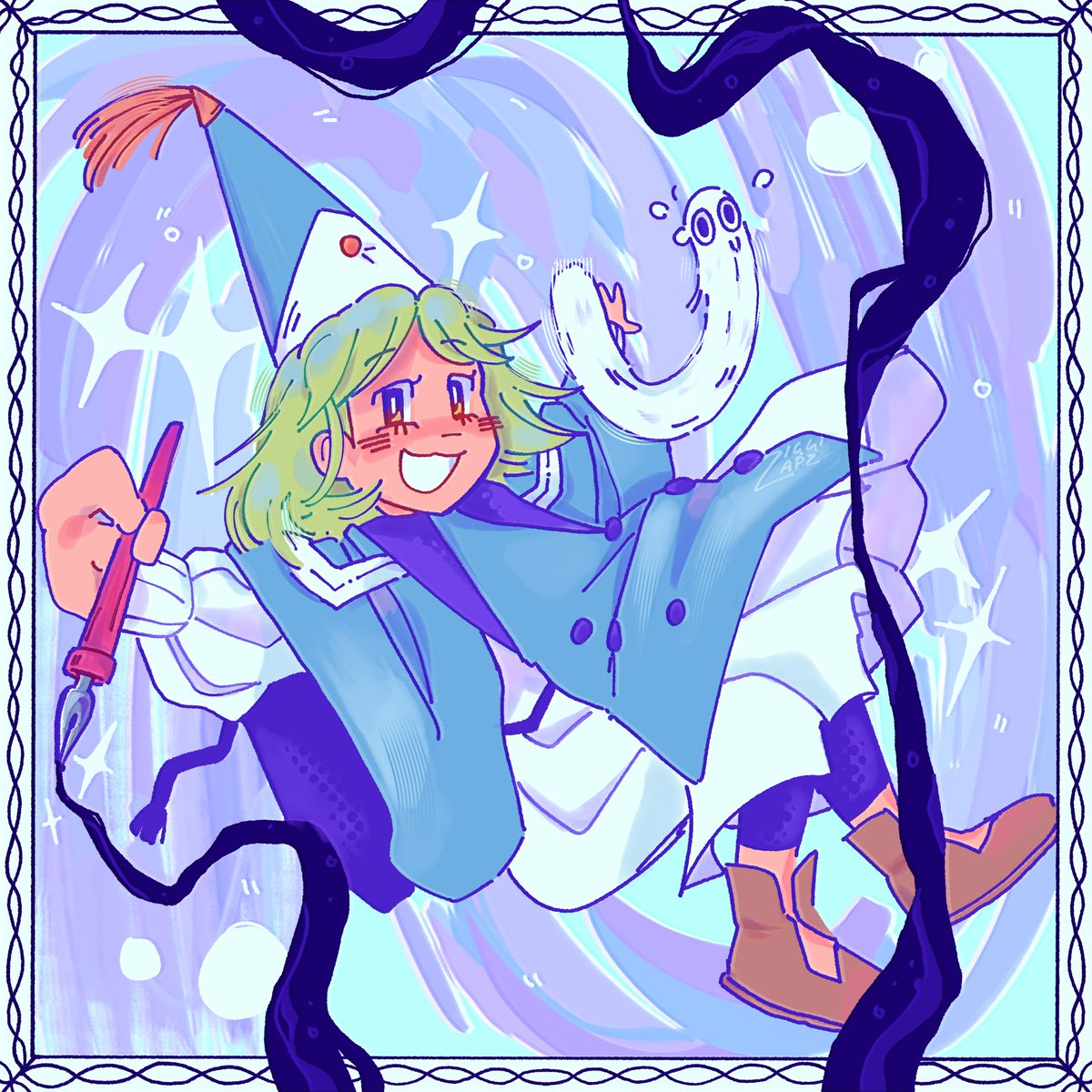 oh my witch hat, my witch hat #witchhatatelier #witchhatatelierfanart