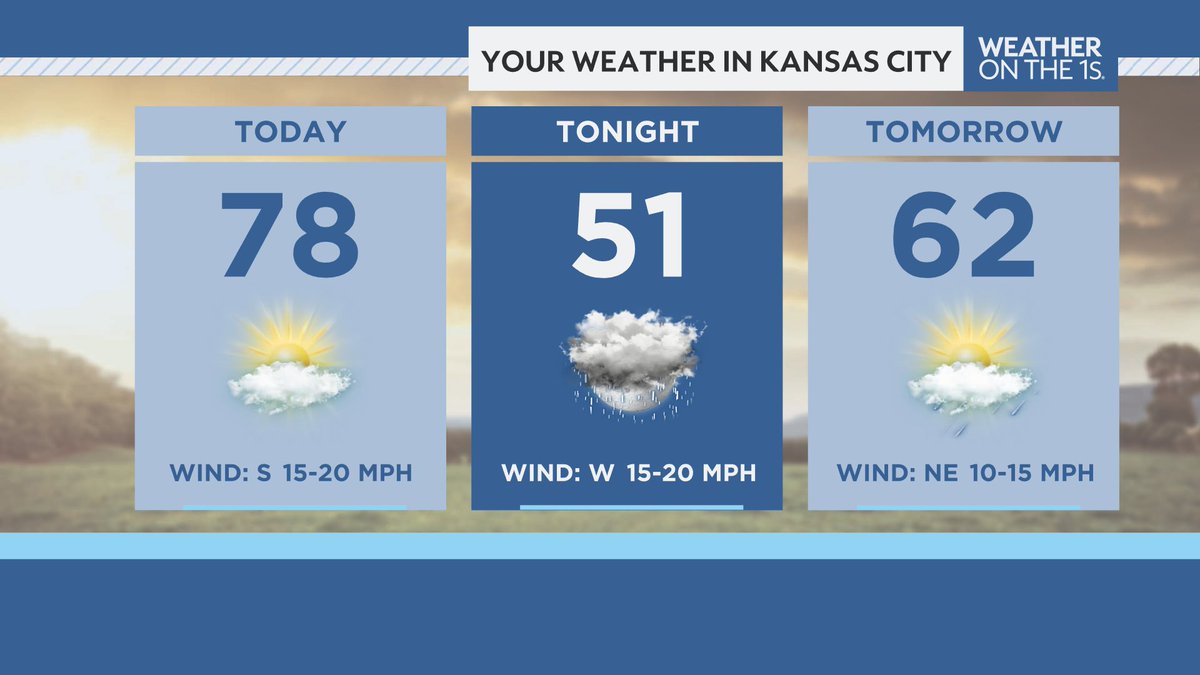 BrookeBrighton's tweet image. Hey #KansasCity! 👋 Enjoy time outdoors early today, because storms return by this evening and continue into Friday. #KCwx