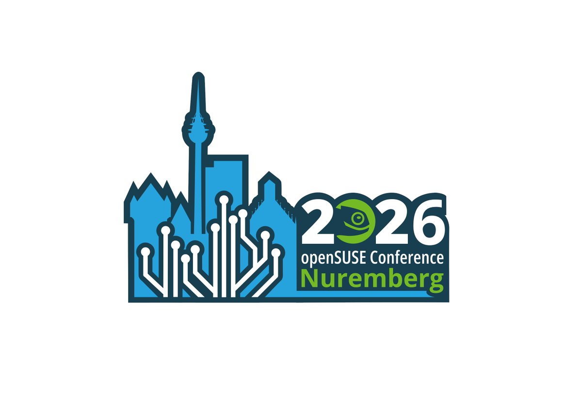 openSUSE's tweet image. The #CfP for the #openSUSE Conference will end this month. Submit a talk for our #opensource event or register at events.opensuse.org