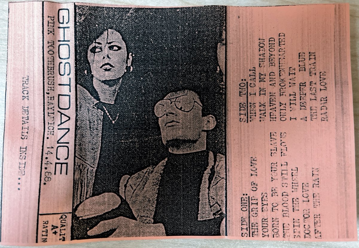 Spegazzinii's tweet photo. #OTD #ghostdance @heartlandforum @thegarymarx @Annemariehurst4
1988 - Ghost Dance at The Pink Tooth Brush Rayleigh Essex https://t.co/aURkgV9MCB