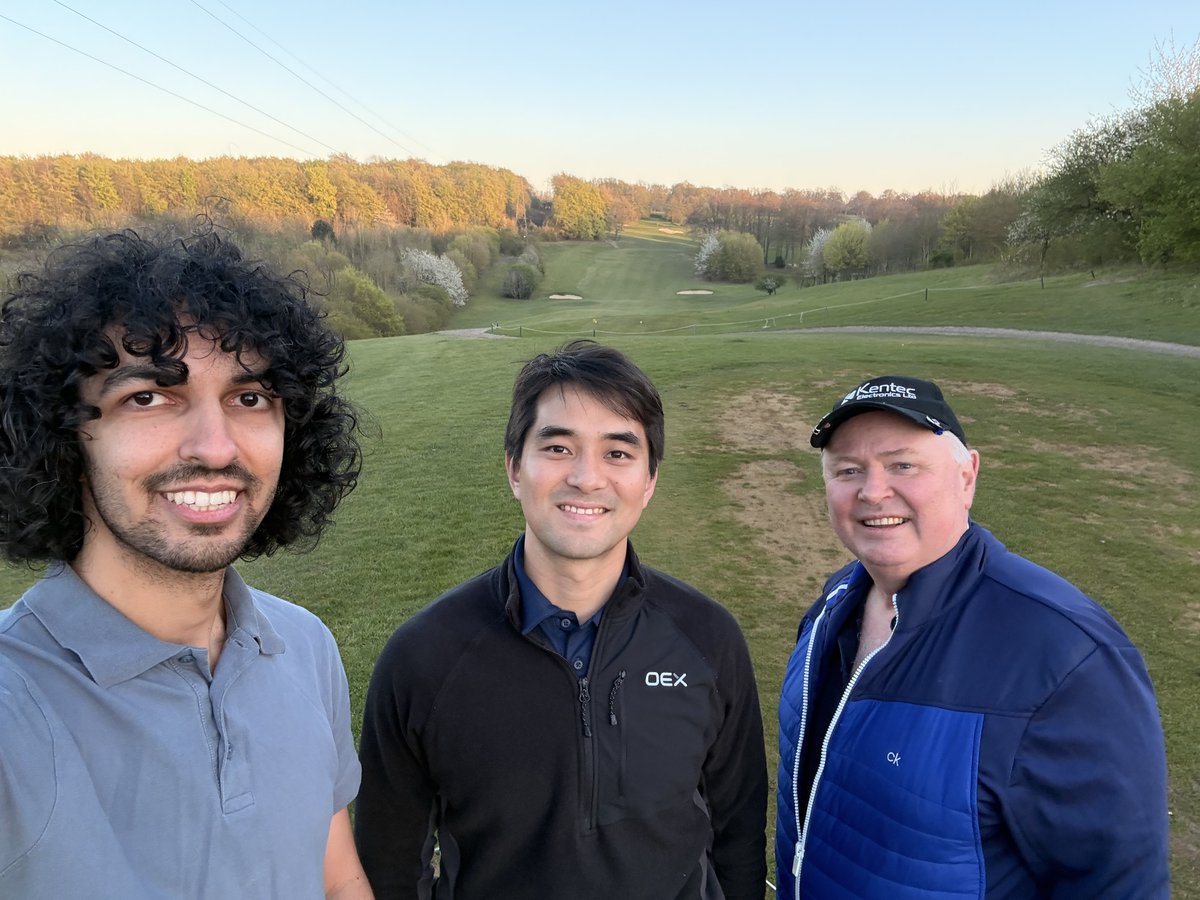 KentecFire's tweet image. Recently, some of the team have been getting out for a few relaxed rounds of golf after work – making the most of the good weather we've been having. ⛳

Any guesses who’s been coming out on top? 👀

#TeamKentec #WorkLifeBalance #TeamBuilding #Golf #Wellbeing