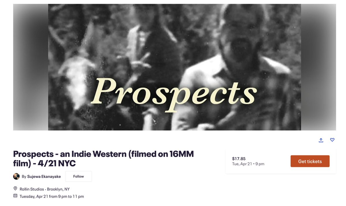 NYC Indie Filmmaker Sujewa Ekanayake tweet media