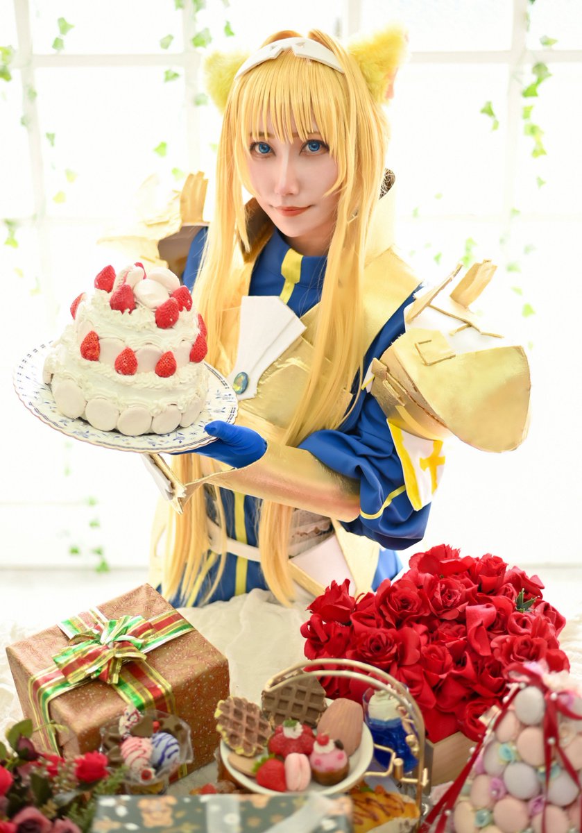 ✿ ┈ ⋯ ┈ ✿  ┈ ⋯ ┈ ✿ ┈ ⋯ ┈ ✿
.
🎉🎂🥂𝐻𝑎𝑝𝑝𝑦 𝑏𝑖𝑟𝑡ℎ𝑑𝑎𝑦💐🧸🎁
.
✿ ┈ ⋯ ┈ ✿  ┈ ⋯ ┈ ✿ ┈ ⋯ ┈ ✿
Cosplay.SAO 猫騎士アリス
#アリス誕生祭2026 
#アリス誕生祭2026