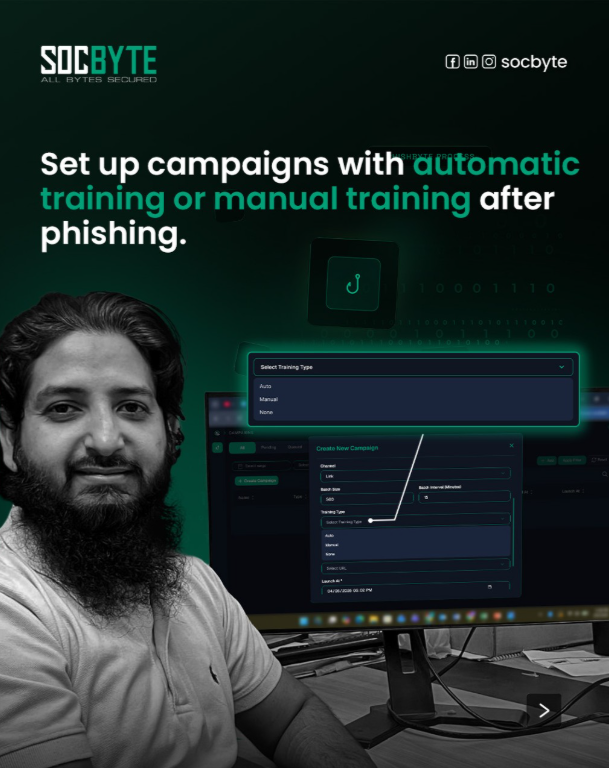 SOCByte's tweet photo. PhishByte is SOCByte's phishing simulation platform that gives your security team the power to launch real-world simulated attacks.

PhishByte is built by young Pakistani folks who don't just understand modern day cybercrime but also excel at user experience and psychology. https://t.co/qhyDyXuBPk