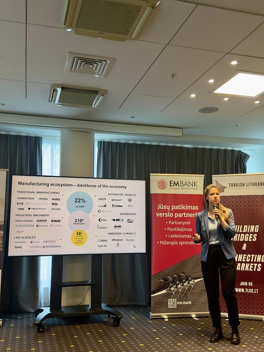 TC_VilniusBE's tweet photo. Türk-Litvan Ticaret Odası (TLCC) @trltcc ve European Business Network (EBN) ortaklığında Vilnius’ta düzenlenen “Türkiye-AB İşbirliği: Baltık-Türkiye Ekonomik İşbirliğinin Güçlendirilmesi” başlıklı foruma katıldık.

Litvanya ve Türkiye’deki yatırım ortamı ile iş yapma kolaylıklarının ele alındığı bu verimli organizasyonun gerçekleştirilmesinde emeği geçen herkese ve katılım sağlayan Türk ve Litvan dostlarımıza teşekkür ederiz. 🇹🇷🤝🇱🇹