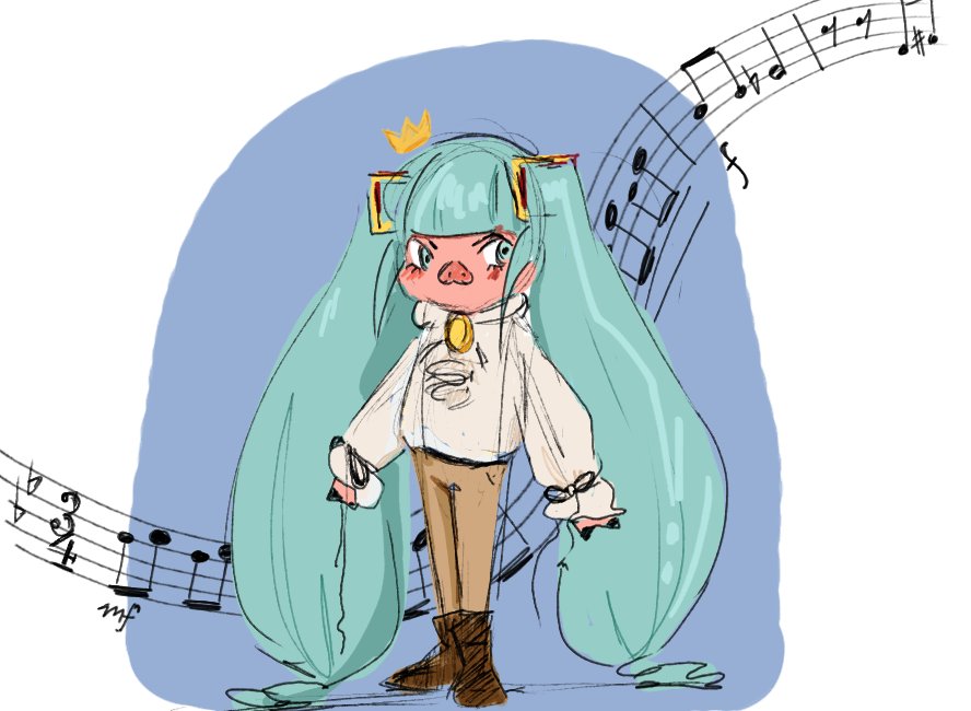 swingingmess's tweet photo. all mikus are cannon....

($5 if you can get the song right 👀) https://t.co/0hJeEV4L7H