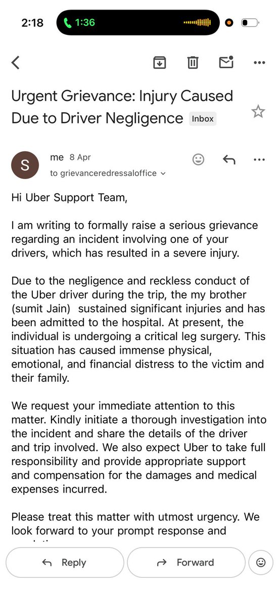 Shubham07918656's tweet photo. Have some shame and respond appropriately and track your driver 
Attaching with this tweet are some pictures and the driver details
@noidapolice @dmgbnagar @dgpup @DCP_Noida https://t.co/gdGhB9Z0Aq