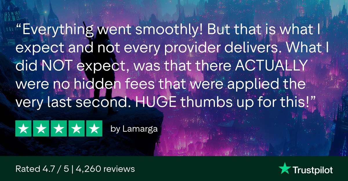 YUPLAY_COM's tweet image. ⭐️ Smooth orders, no hidden fees, happy gamers!
At Yuplay, that’s exactly what we aim for 🎮💙
#Yuplay #CustomerLove #GameDeals