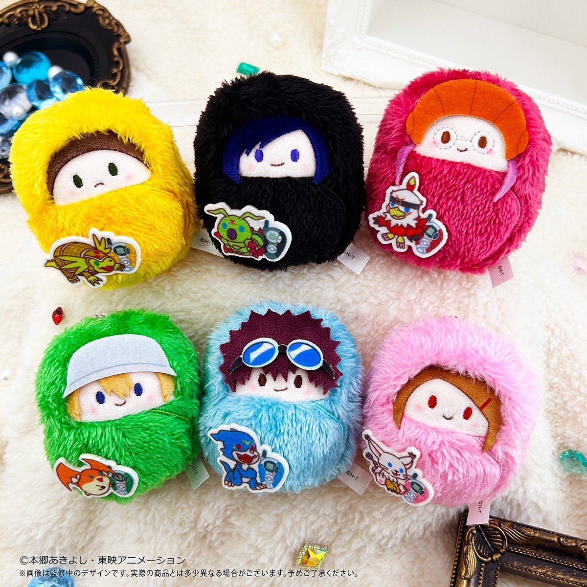 getkawaiishop's tweet image. Here’s a closer look at the new Digimon Adventure 02 plushes‼️✨
Each plush is snuggly wrapped in a fluffy blanket &amp;amp; features a decal of their partner Digimon☺️

➡️Snag yours today @ getkawaii.com

#getkawaii #digimonadventure02 #digimon #digimonadventure #digidestined