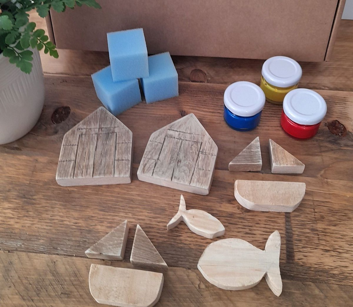 Let your imagination drive your creation with our with Seaside Themed Tote Bag and Zipped Pouch Block Printing Kit. 
rachelfearnleydesigns.co.uk

#totebag #CraftKit #Create #BlockPrinting