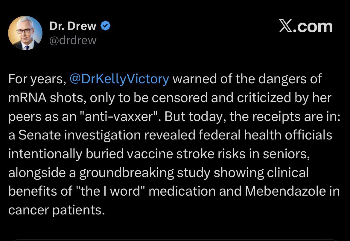 QuackDetector's tweet photo. For years, Drew Pinsky has platformed anti-vax cranks spreading disinformation about vaccines and cancer treatments.
#QuackDrew
#QuackVictory https://t.co/fKzVoJAFNF
