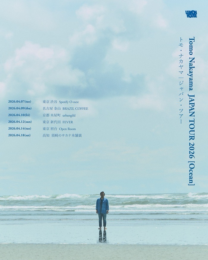 livehouse_fever's tweet photo. 【4.12 (Sun)】
Tomo Nakayama
JAPAN TOUR2026 [Ocean]

Tomo Nakayama
oono yuuki band
susumu ishii

OPEN 16:00 / START 16:30
e+にてチケット発売中！！
https://t.co/d8HNzfpyn4

お待ちしております！！
https://t.co/Kk53utMfWQ https://t.co/oR1Ct1G4HY