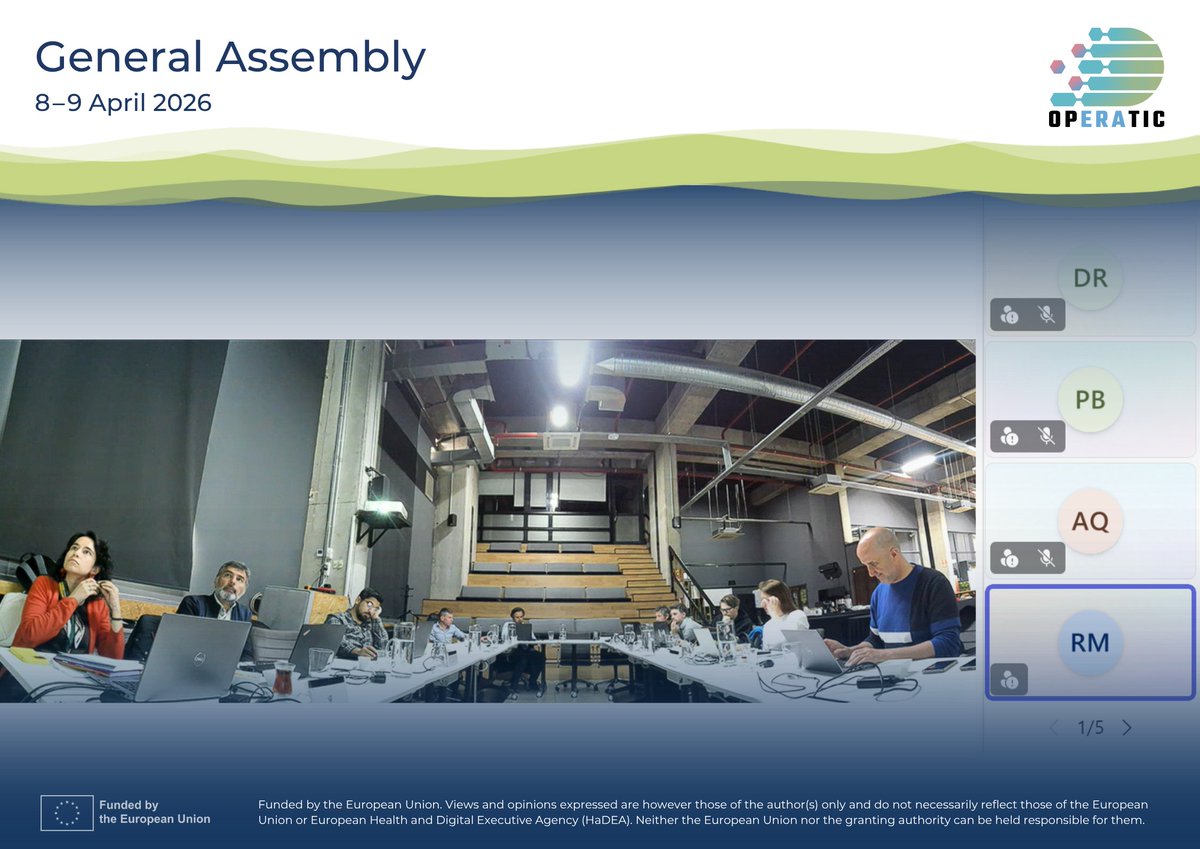 OPeraTICProject's tweet photo. During the General Assembly, we don’t only focus on technical progress – we also reflect on how to strengthen industrial leadership and ensure long-term impact.
#Future #Technology #Manufacturing #Photonics #ArtificialIntelligence #AI #Engineering #Robotics https://t.co/RQayxsad5J