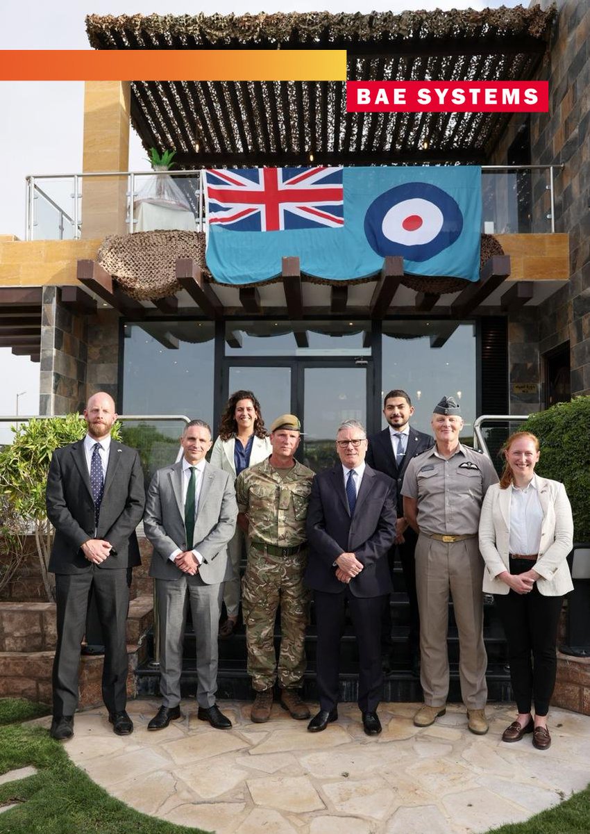 BAESystemsKSA's tweet photo. التقت قيادة شركة بي أيه إي سيستمز السعودية مع دولة رئيس وزراء المملكة المتحدة، خلال زيارته للمملكة العربية السعودية. https://t.co/RJ2pIIECqB