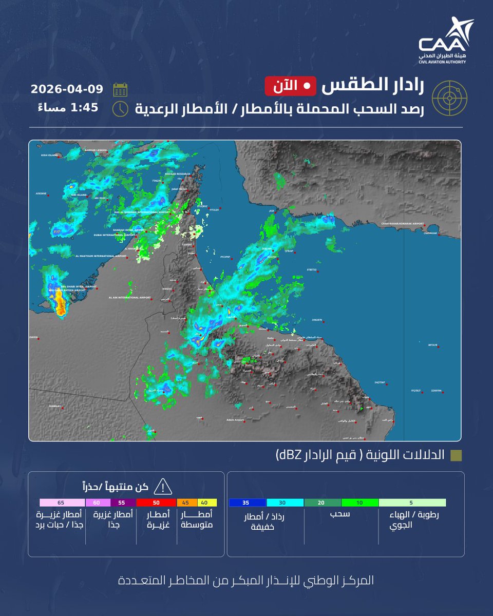 الأرصاد العمانية tweet media