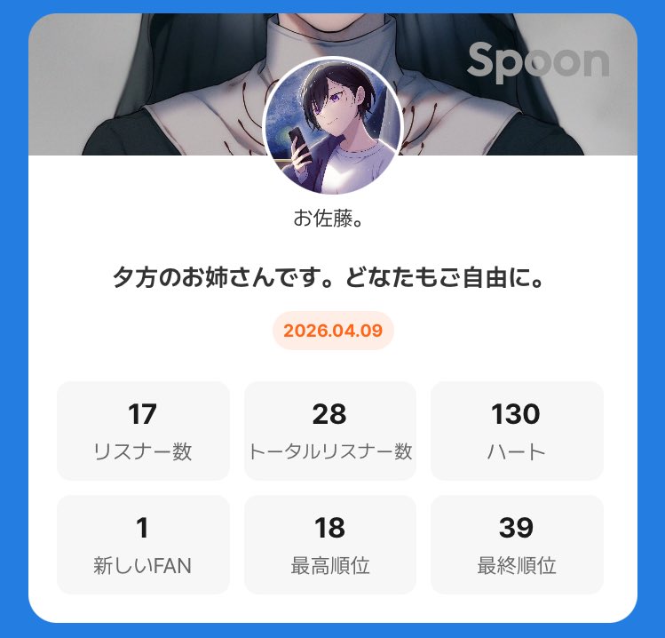 お佐藤。 tweet media