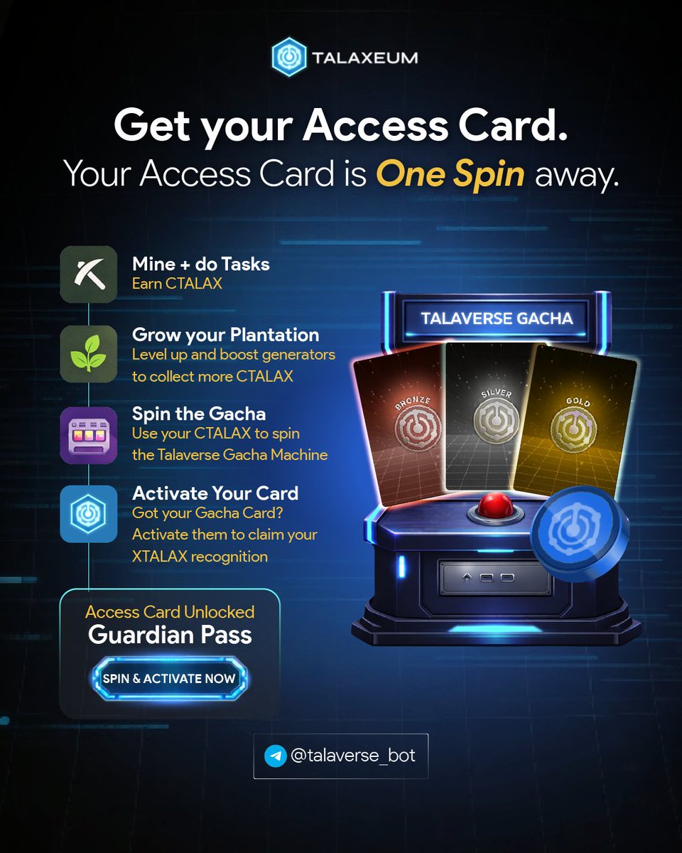 Enter Talaverse. Access the Talaxeum Ecosystem. tweet media
