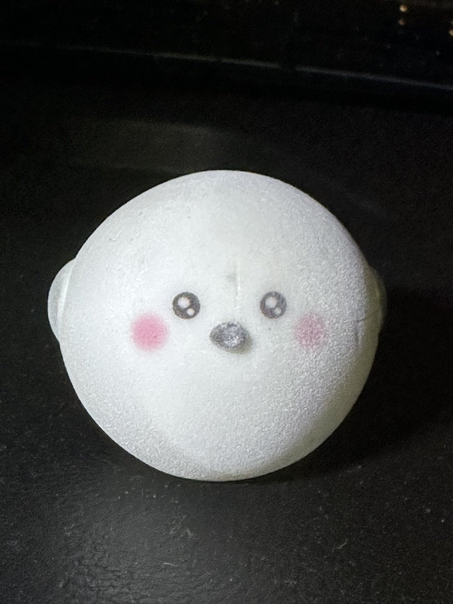 温泉に行ったらPSOのフレさんがいたのでついつい回しちゃいました！
押すとぷきゅーって鳴きます♪