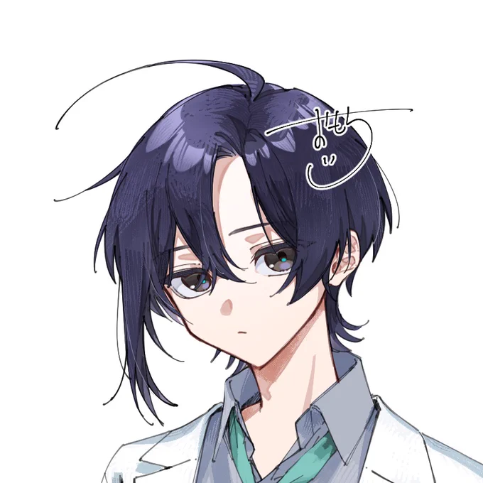動かす予定は皆無なのに筆慣らしで立ち絵が更新される超絶プリティベイビーフェイス精神科医