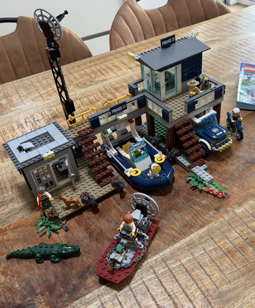 Toch jammer dat er best veel blokjes blijken te missen, wanneer je een ‘complete set’ op een vlooienmarkt koopt. 
Ik ben ook weer veel te goed van vertrouwen geweest.