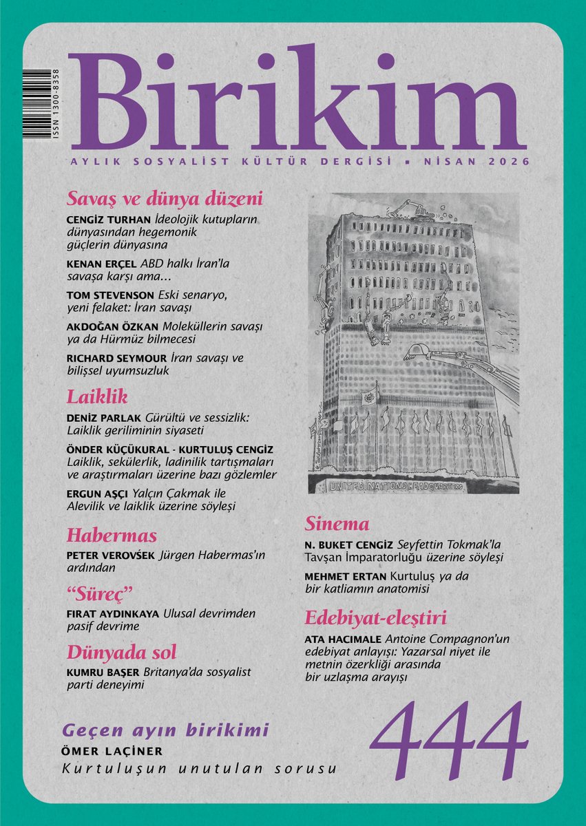 Birikim Dergisi tweet media