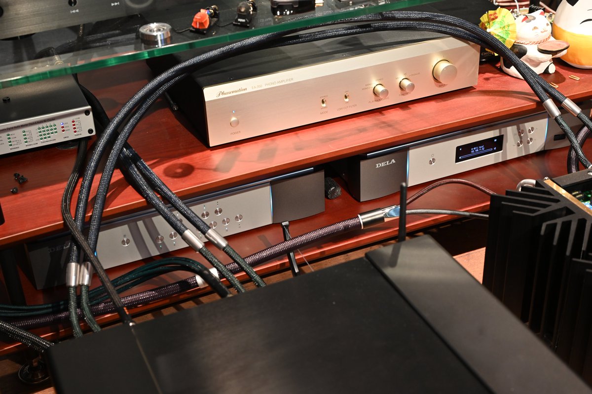 Audio_CORE_miya's tweet photo. DELA N1 展示機 導入しました！！

[DELA N1] ~ DELA C1 ~ [DELA S1] ~ ｱｺﾘﾊﾞ LAN-QUADRANT-absolute ~ [marantz LINK10n]
でお聴きいただけます https://t.co/l4FufBs8Nb