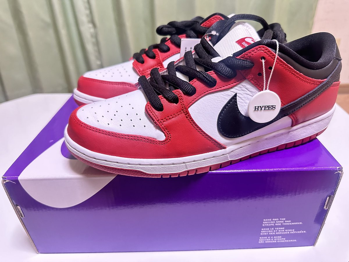 maatsu2525's tweet photo. Nike SB Dunk Low Pro "J-Pack Chicago/Varsity Red and White"
到着しました！
HYPESさんありがとうございます♪

#HYPES当選 https://t.co/neb7zTGb8L