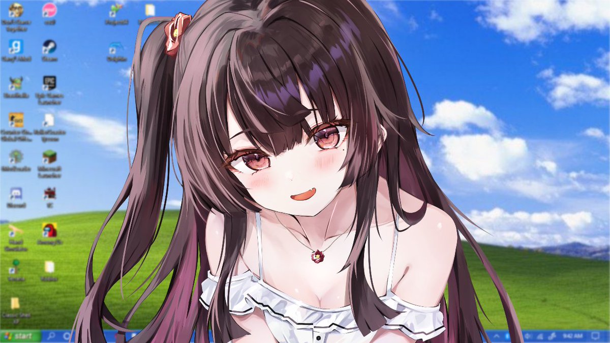 落乃いなほ🎠🎴#新人Vtuber tweet media