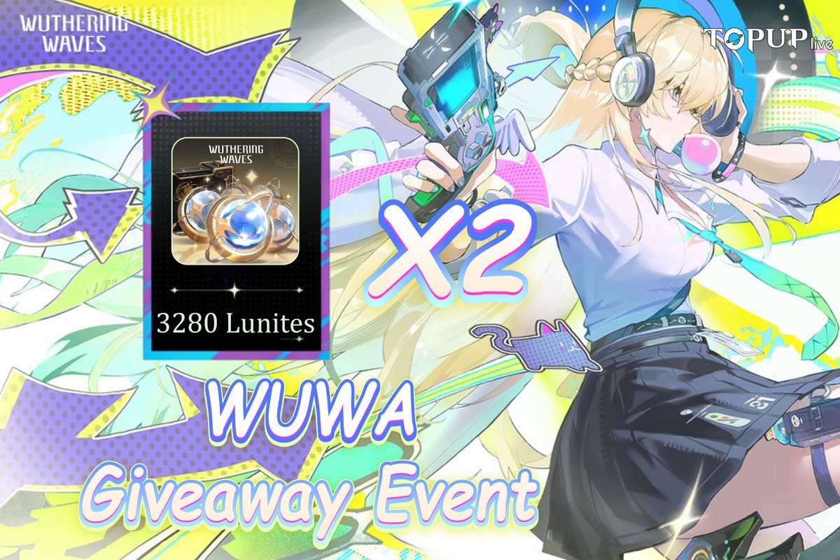 WUWA V3.2 Giveaway Event
 
Prizes:
 【2x 3280 Pack】

Rules: 
>Follow <a href="/Topuplive_/">Topuplive.com</a>
>Like &amp; RT 
>Comment: For Lynae!!
>Join the Discord to boost your chance: discord.gg/k4QtsAcn8k 

✨Use code [21k] for 10% Off

📅Ends at 2026/04/14
📢Winners will be announced in Discord!!