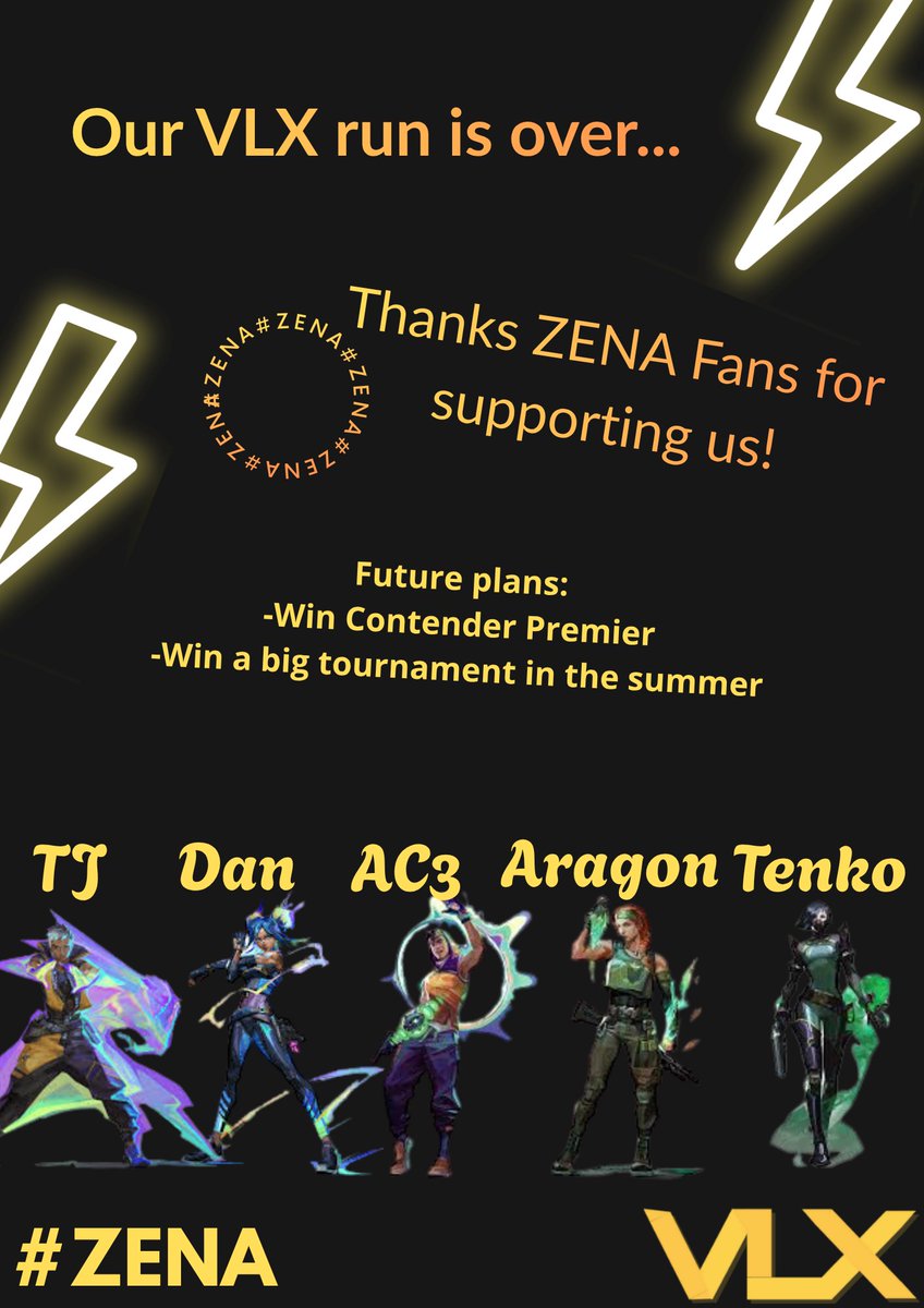 Zena Esports Valorant tweet media