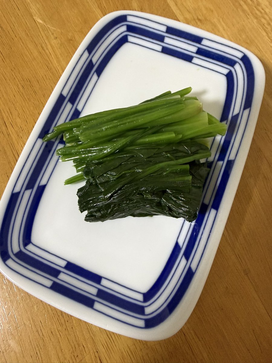weeli1234's tweet photo. 夕食を食べました！

これは小美玉市産の野菜です🥬

#ほうれん草 https://t.co/GL4feOCarc