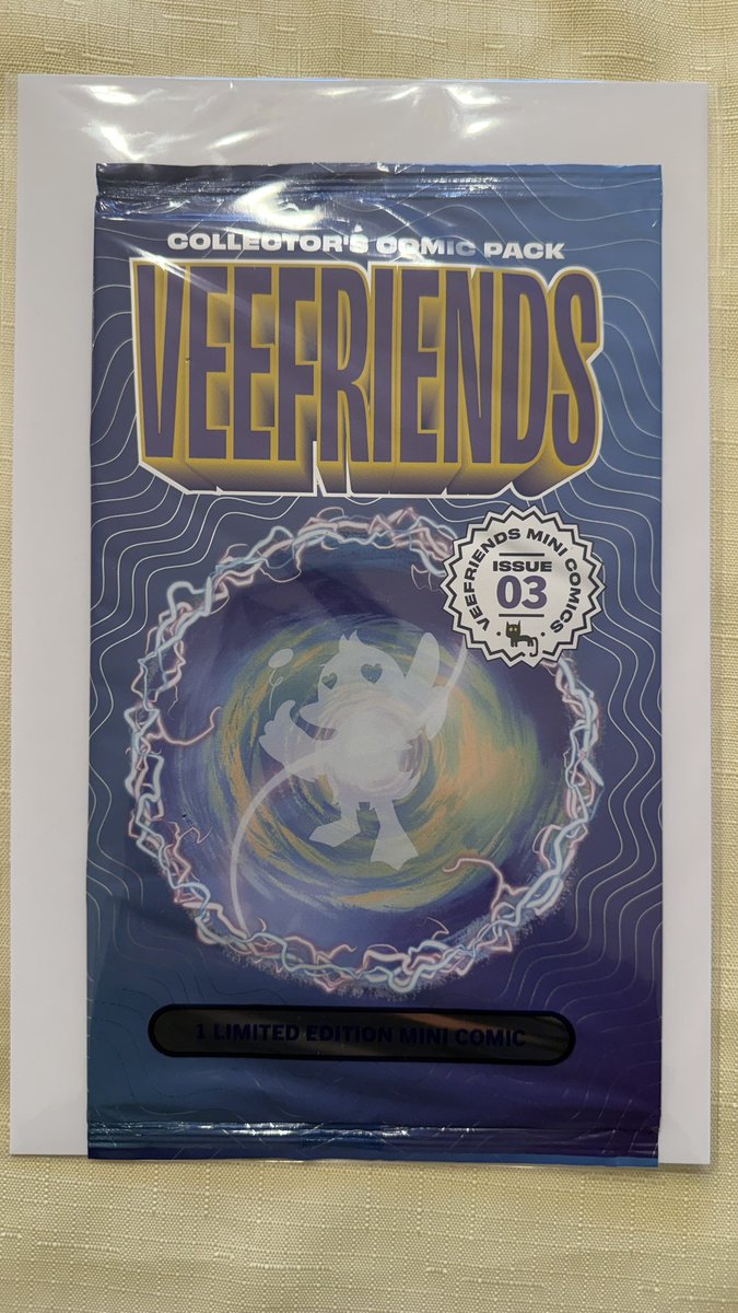 Veefriends Sealed Comic book #3 who’s interested ? make me offer