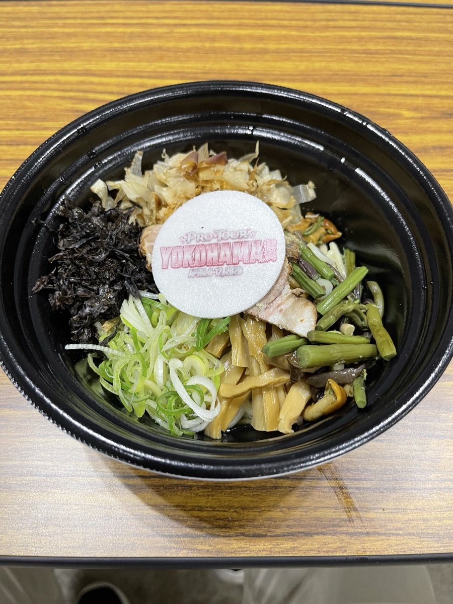 サインとラーメン