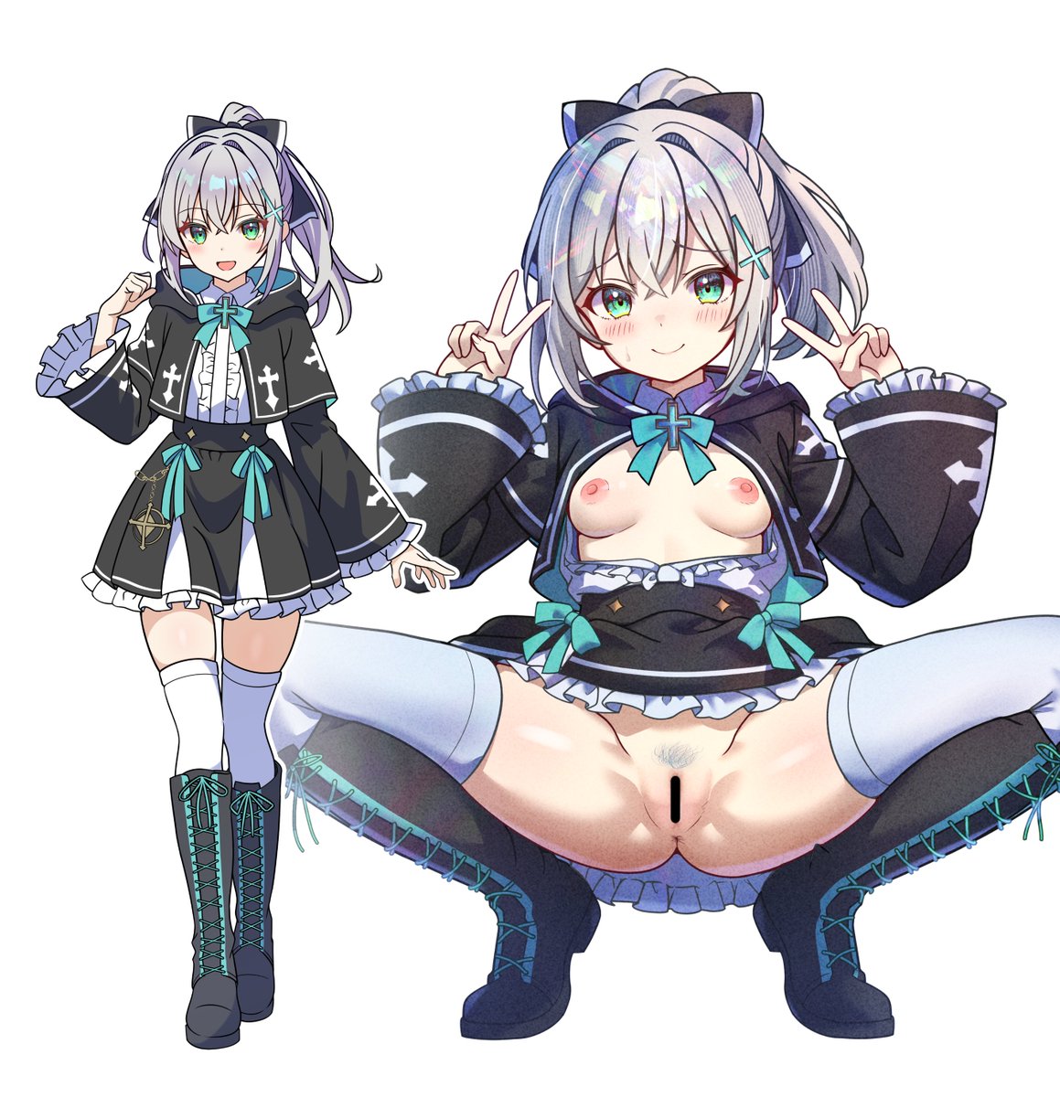 男って、健全立ち絵の横にエチポーズを置くと幸せになるって婆ちゃんが言ってた 