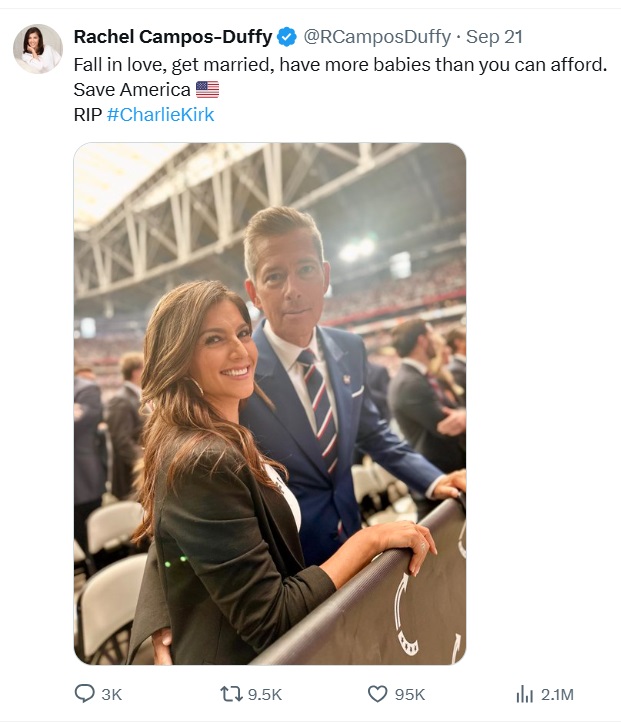 HandToForehead's tweet photo. This is Sean Duffy, Donald Trump's Secretary of Transportation.  This is the clown that Trump has tasked with destroying one of our satellites because it's telling us the truth about climate change, etc. and Trump doesn't want us to know.  He hides everything that he doesn't like https://t.co/3d911qqb3u