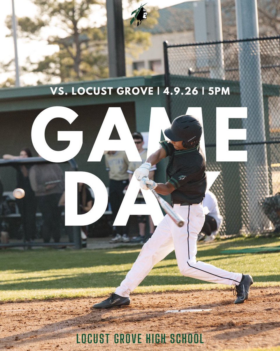 K2CBaseball's tweet photo. 🆚 | Locust Grove Pirates
🕛 | 5:00pm
🗓 | Thursday, April 9, 2026
📍 | 421 Broadway St, Locust Grove, OK 74352 https://t.co/ZMpekVAK4a