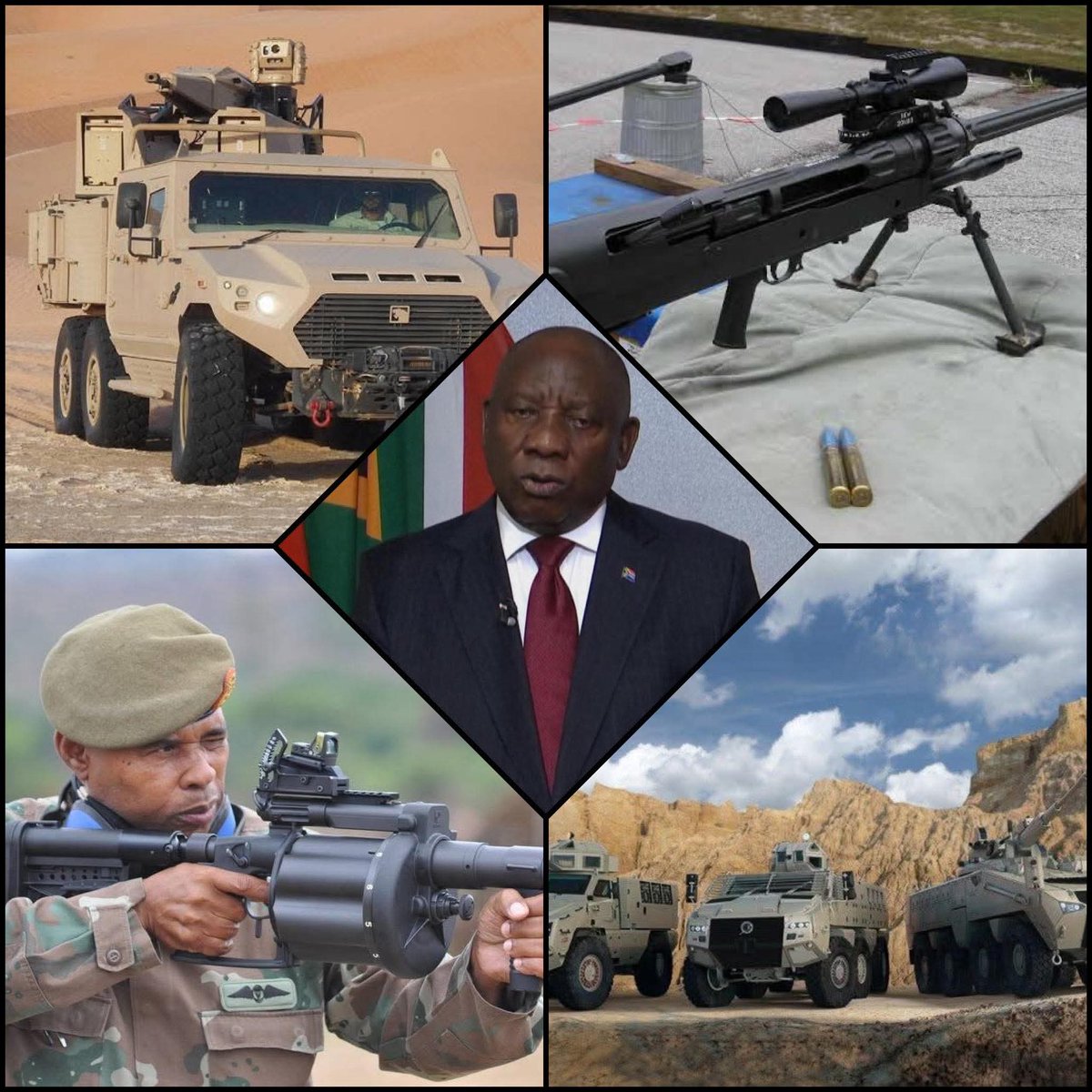 South Africa 🇿🇦 recorded over $550 million in arms sales in 2025, making serious moves in the global defence market.

The country exported military equipment to 42 nations, including France, Turkey, Kenya, and the United Arab Emirates.

This shows South Africa’s growing influence