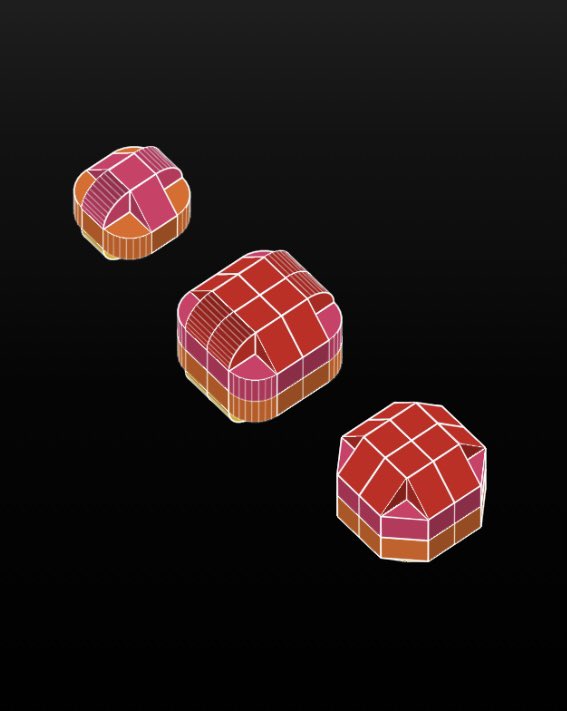 Axoengine's tweet image. AXO introduces a new #isometric construction logic for iOS, merging the simplicity of voxels with the precision of curved geometry.

—-

AXO Engine presenta nuevas mecánicas de construcción isométrica para iOS, uniendo voxels y curvas.  

#voxelart #3dmodeling #minimalism