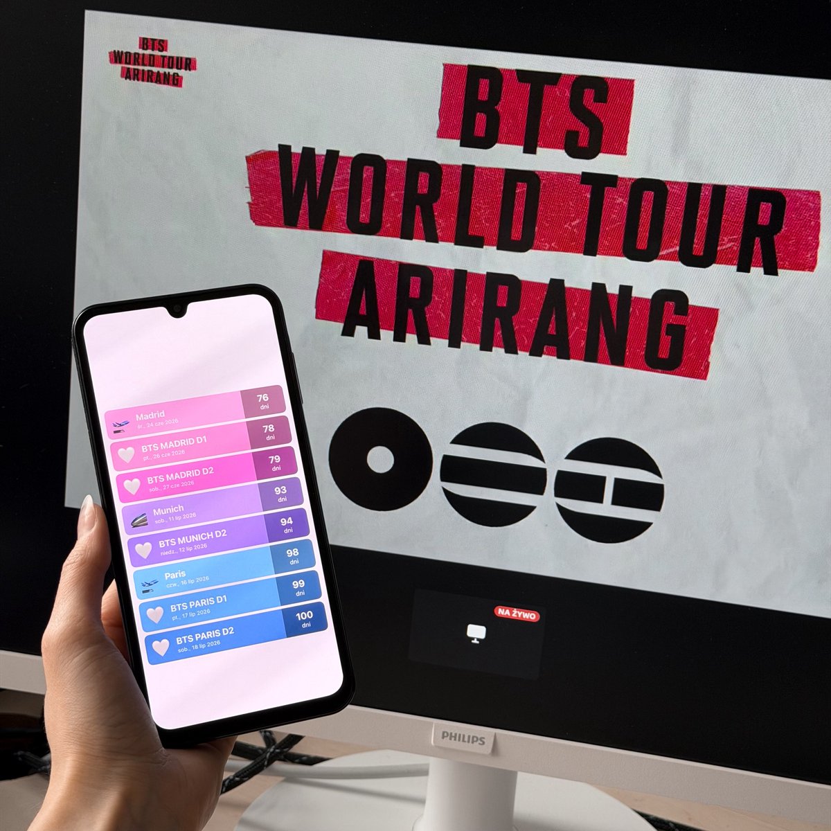 olcia⁷ WILL SEE BTS 🪭 arirang ⊙⊝⊜ tweet media
