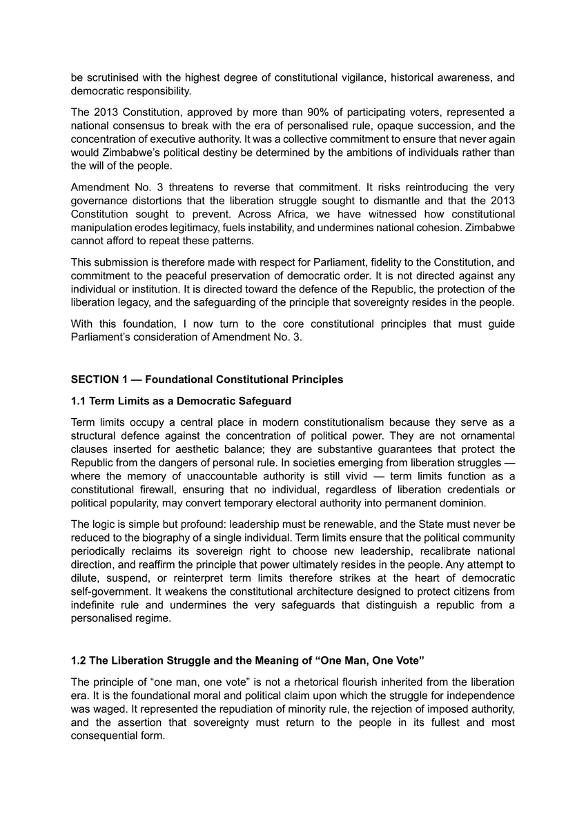 DrGGandawa's tweet image. My submission on Constitutional Amendment No. 3 has now been formally delivered to Parliament via DHL. Sharing this publicly for transparency and record.
#PublicRecord #ConstitutionalProcess
drive.google.com/file/d/1jaUi0V…